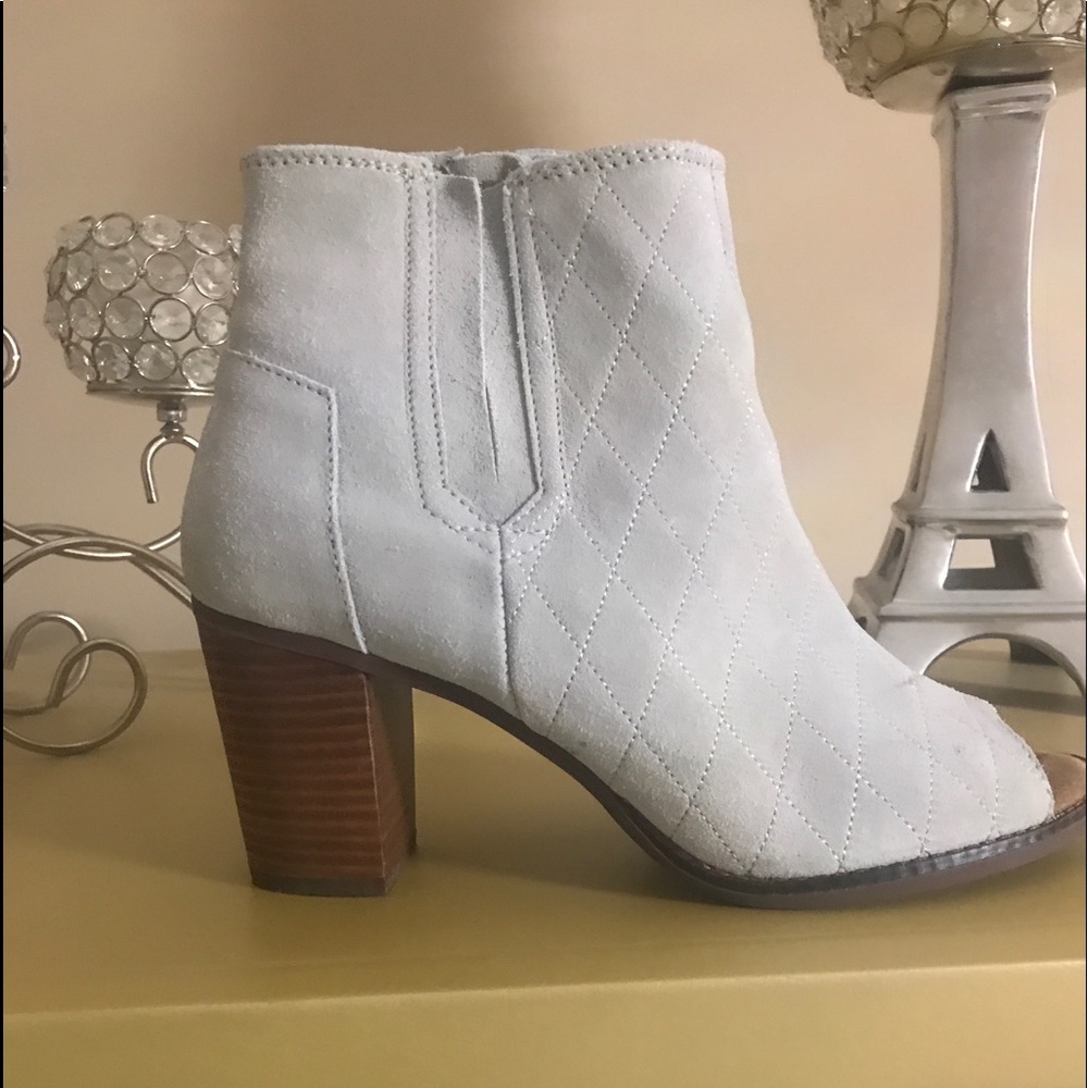 Suede ankle boots